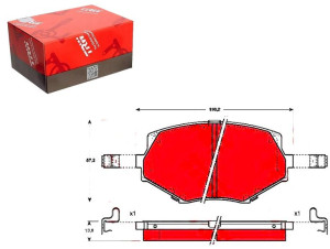Klocki Hamulcowe Mazda Przód Mx-5 Trw