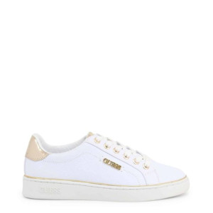 Sneakersy marki Guess model FL5BEK_FAL12_BECKIE kolor Czarny. Obuwie Damski