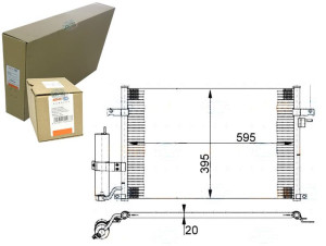 Skraplacz Behr Hella 96484931 Dw5056 351302191