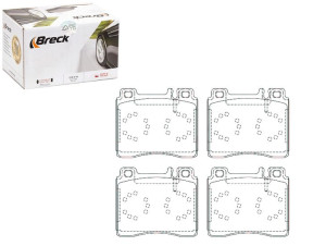 Klocki Hamulcowe Mercedes Przód W140 300-600 Breck
