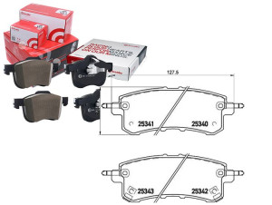 Klocki Hamulcowe Nissan Patrol Vi 10- Tył Brembo
