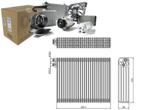 Parownik Klimatyzacji Bmw 5 (e39) X5 (e53) 2.0-3.5