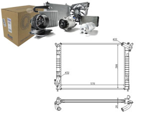 Chłodnica Silnika Mini (r50 R53) (r52) 1.6 03.02-1
