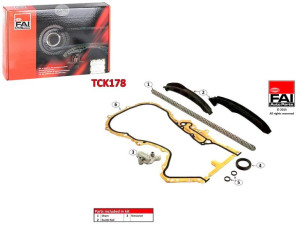 Zestaw Łańcucha Rozrządu Vw Dohc A1 10-,octavia 08