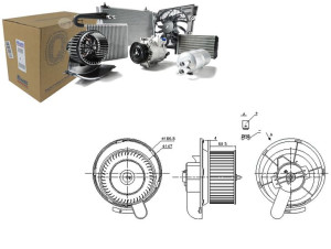 Dmuchawa 24v Mercedes Atego Atego 2 01.98- Nissens