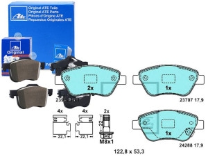 Klocki Hamulcowe Ceramiczne Opel Adam Corsa D 1.0-