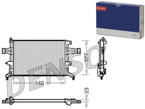 Chłodnica Silnika Opel Astra G Astra G Classic 1.2