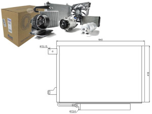 Skraplacz Klimatyzacji Mercedes A (w169) B (w245)