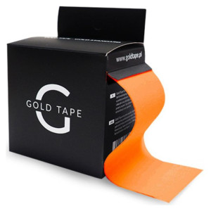 Tejpy Taśmy Kinesiotaping Plastry Gold Tape 5cmx5m