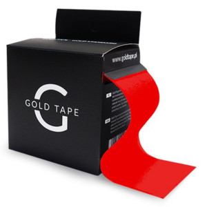 Tejpy Taśmy Kinesiotaping Plastry Gold Tape 5cmx5m
