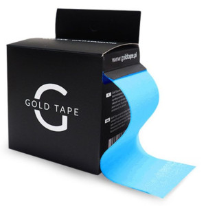 Tejpy Taśmy Kinesiotaping Plastry Gold Tape 5cmx5m
