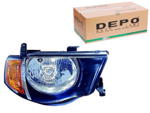 Reflektor (h4 Elektryczny Kolor Wkładu: Czarny) Mi