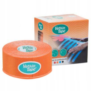 Tejpy Kinesiotaping Zwierząt Vetkin Tape 3cmx5m