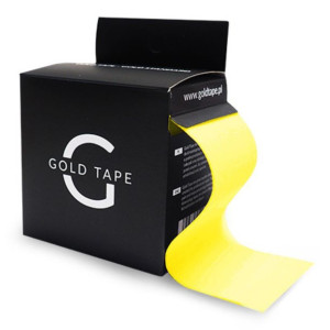 Tejpy Kinesiotaping Taśma Plastry Gold Tape 5cmx5m