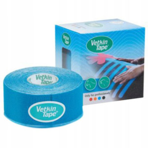 Tejpy Kinesiotaping Zwierząt Vetkin Tape 3cmx5m