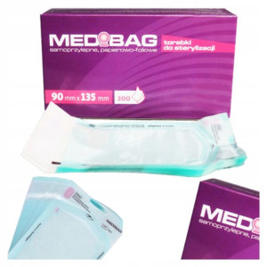 Torebki Do Sterylizacji 90x135 Mm Medibag 200 Szt