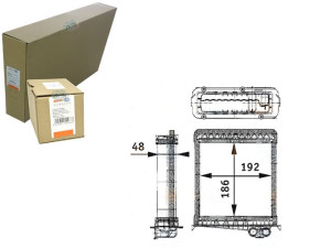 Nagrzewnica Behr Hella 3545537 3545588 9144221 229