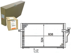 Skraplacz Klimatyzacji Mitsubishi Behr Hella