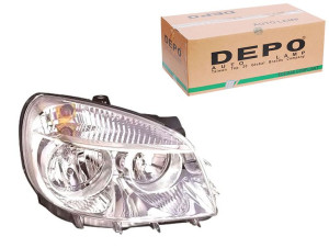 Reflektor (h1/h7 Elektryczny Z Silnikiem) Fiat Dob