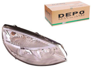 Reflektor Renault Scenic Ii H7 H1 W5w Py21w 03- Pr
