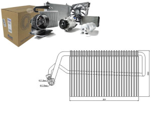 Parownik Klimatyzacji Mercedes Cls (c219) E T-mode