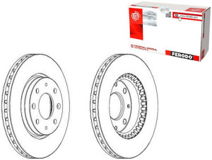 Tarcze Hamulcowe 2szt Kia Cerato 1.5d-2.0d 03.04-