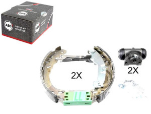 Komplet Szczęk Z Cylinderkami Fiat Panda A.b.s.