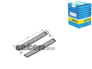 Filtr Kabiny Hyundai I20 08- 2 Szt. Purflux