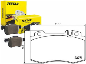 Klocki Hamulcowe Mercedes Przód W163 W220 R129 98-