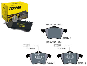 Klocki Hamulcowe Vw Przód T4 1,9-2,5 Tdi 97-00 Tex