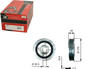 Koło Pasowe Wału Korbowego Alfa Romeo 145 146 147
