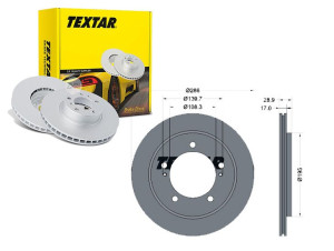 Tarcze Hamulcowe 2szt Suzuki Przód Vitara 98-03 1,