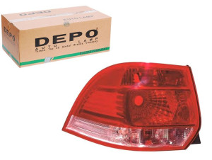 Lampa (kolor Kierunkowskazu Biały Kolor Szkła Czer
