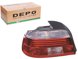 Lampa (kolor Kierunkowskazu Biały Kolor Szkła Czer