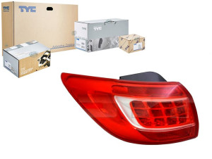 Lampa (część Zewnętrzna Kolor Kierunkowskazu Czerw