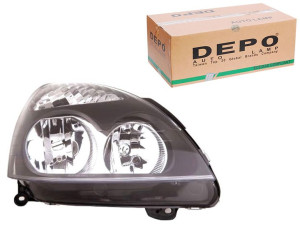 Reflektor Renault Clio Ii H1 H7 W5w Py21w 01- Pr C