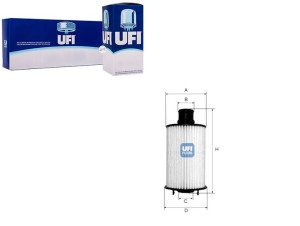 Filtr Oleju Wklad Landrover,jaguar Ufi