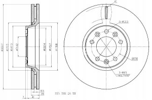 Tarcze Ham. 2szt Fiat P. Scudo Jumpy C5 08- Maxgear