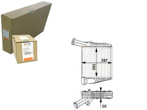 Intercooler Behr Hella 7p0145804a 7l6145804 955110