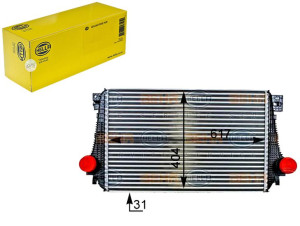 Intercooler Hella 2h0145804 D 376701241 Vp9vah9l44