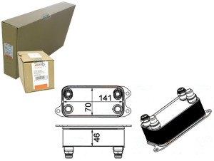 Chłodnica Oleju Automat Behr Hella 995001100 99500