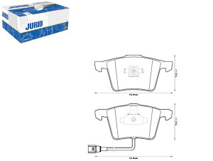 Klocki Hamulcowe Ceramiczne Audi A3 Seat Leon Skod