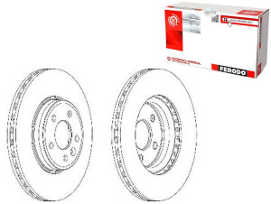 Tarcze Hamulcowe 2szt Audi A4 A4 Allroad A5 1.4-2.
