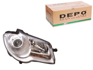 Reflektor Vw Touran 06-10 Pr H7 H7 Elektryczny Dep
