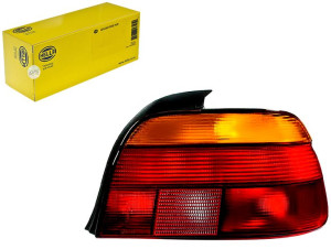Lampa Tyl Bmw 5 E39 95-00 P Zolty K.hell Hella