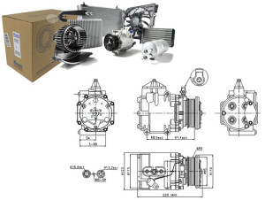Sprężarka Klimatyzacji Ford Cougar Mondeo Ii Monde