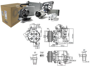Sprężarka Klimatyzacji Honda Accord Viii 2.0 06.08