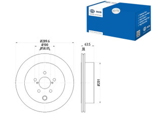 Tarcze Hamulcowe Hella Pagid 26700aj010 Su00300638