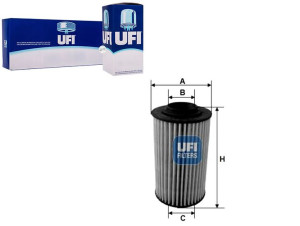 Filtr Oleju Insignia 2.8 V6 Turbo 08- Ufi