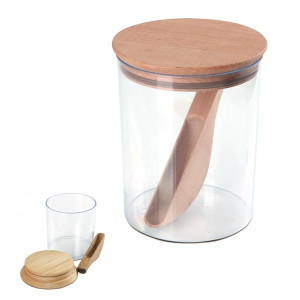 Pojemnik z łyżką i czerpakiem 0,5l